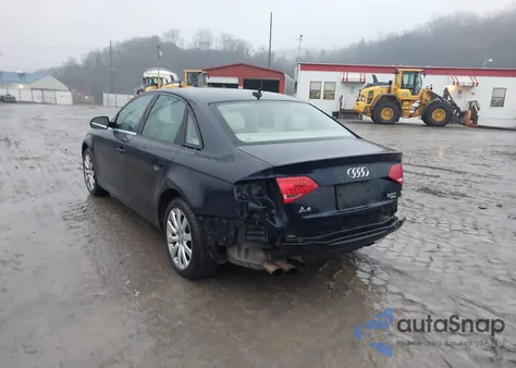 2011 Audi A4 2.0T Premium from USA, damaged, VIN WAUFFAFL6BN011457